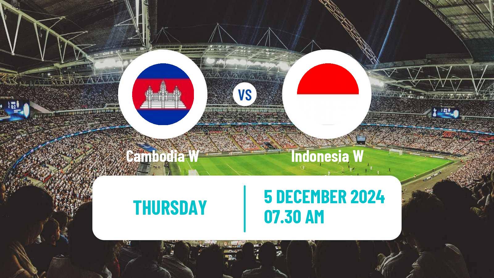 Soccer AFF Championship Women Cambodia W - Indonesia W