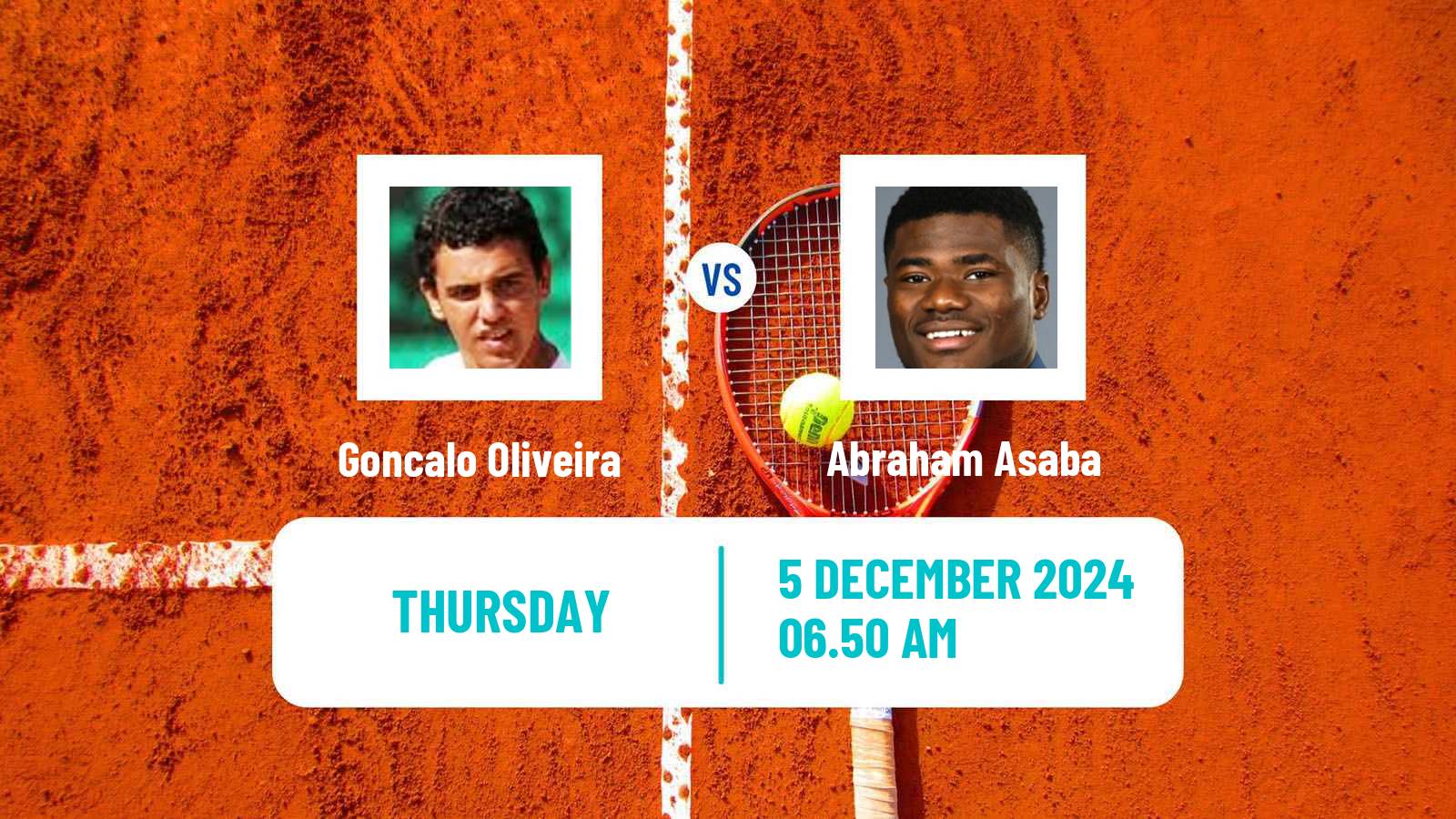 Tennis ITF M15 Stellenbosch Men Goncalo Oliveira - Abraham Asaba