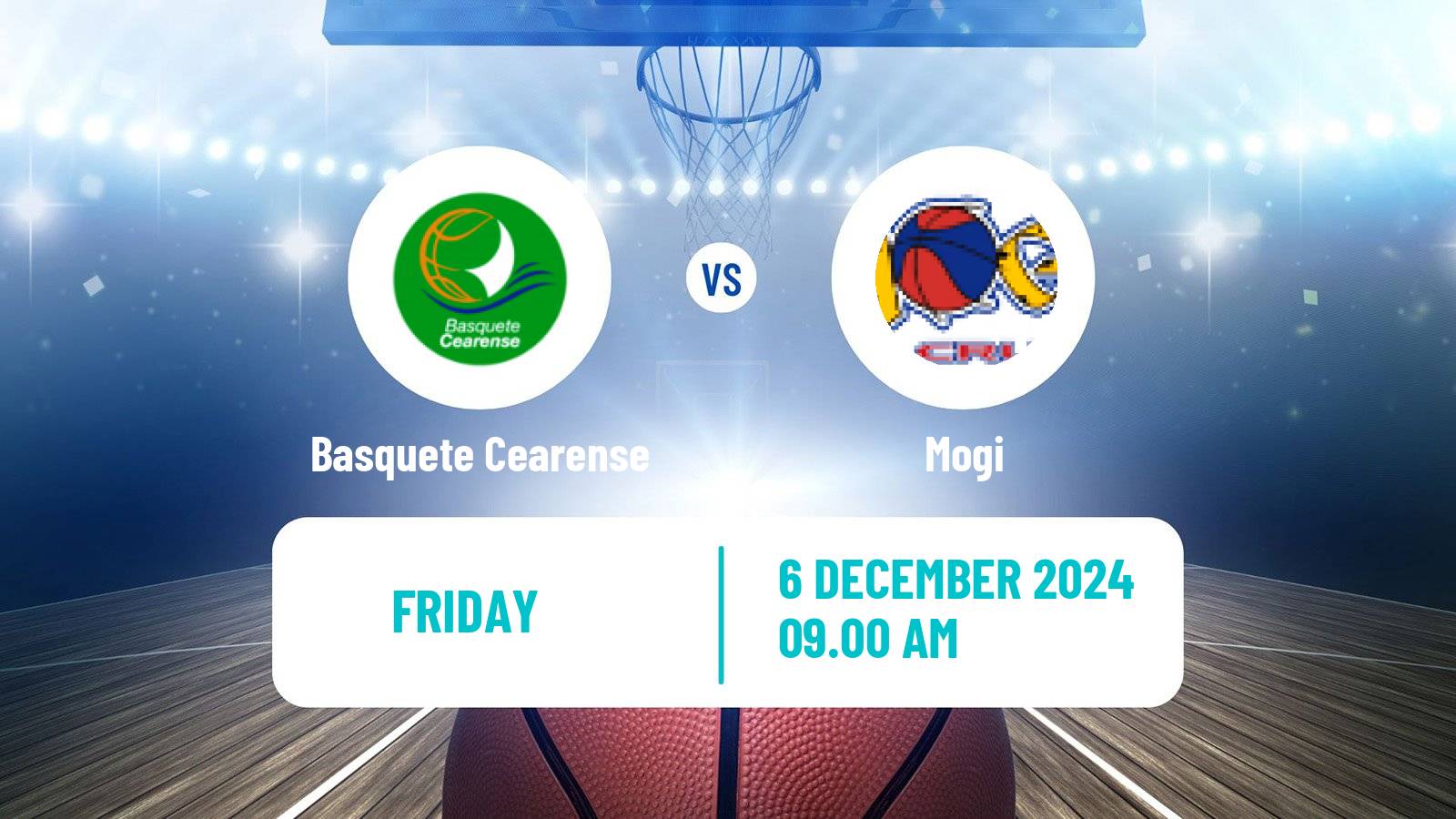 Basketball Brazilian NBB Basquete Cearense - Mogi