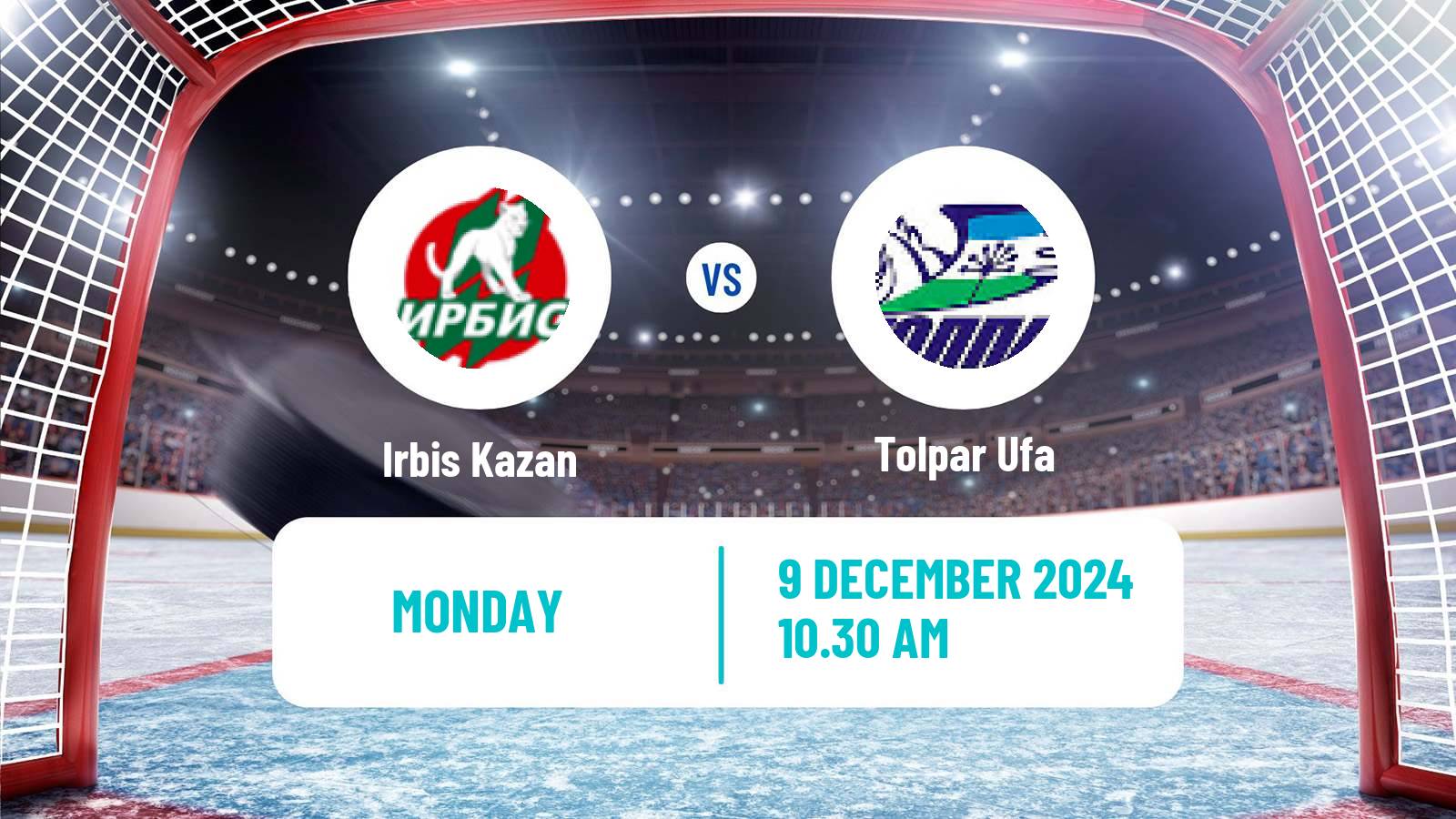 Hockey MHL Irbis Kazan - Tolpar