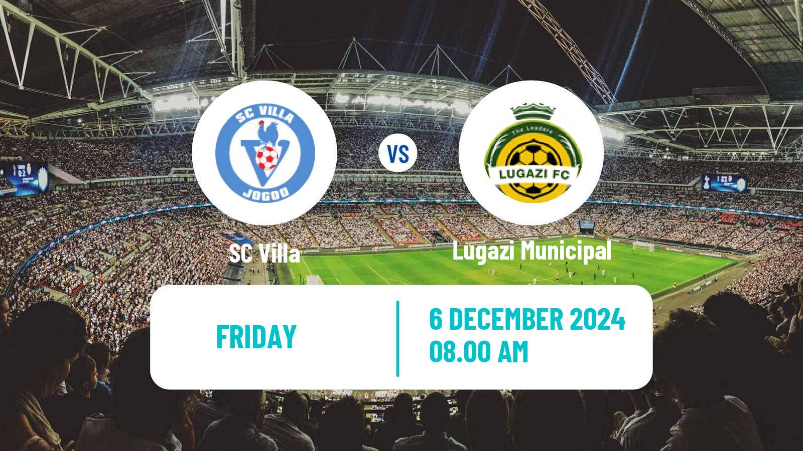 Soccer Ugandan Super League Villa - Lugazi Municipal