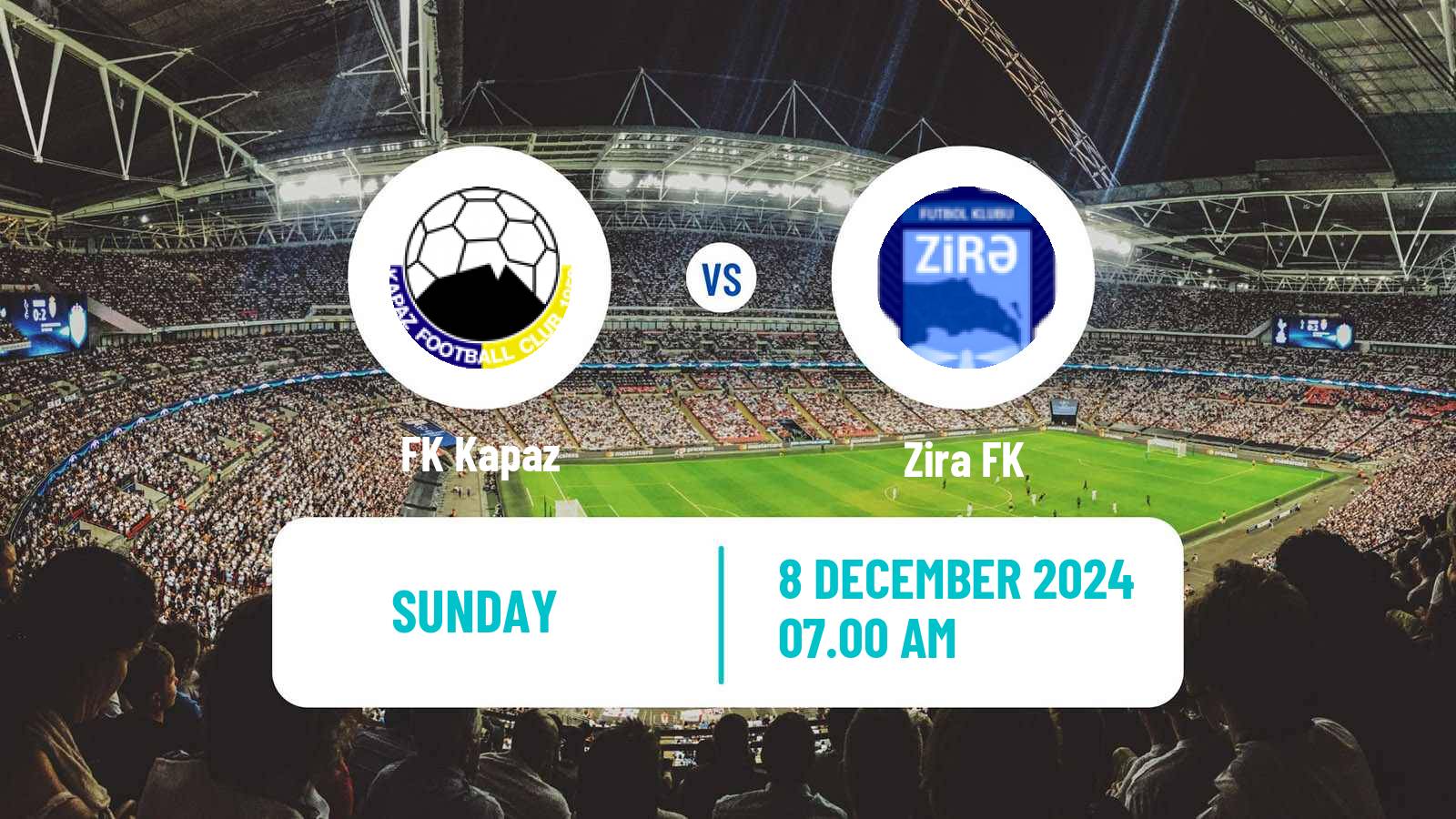 Soccer Azerbaijan Premier League Kapaz - Zira