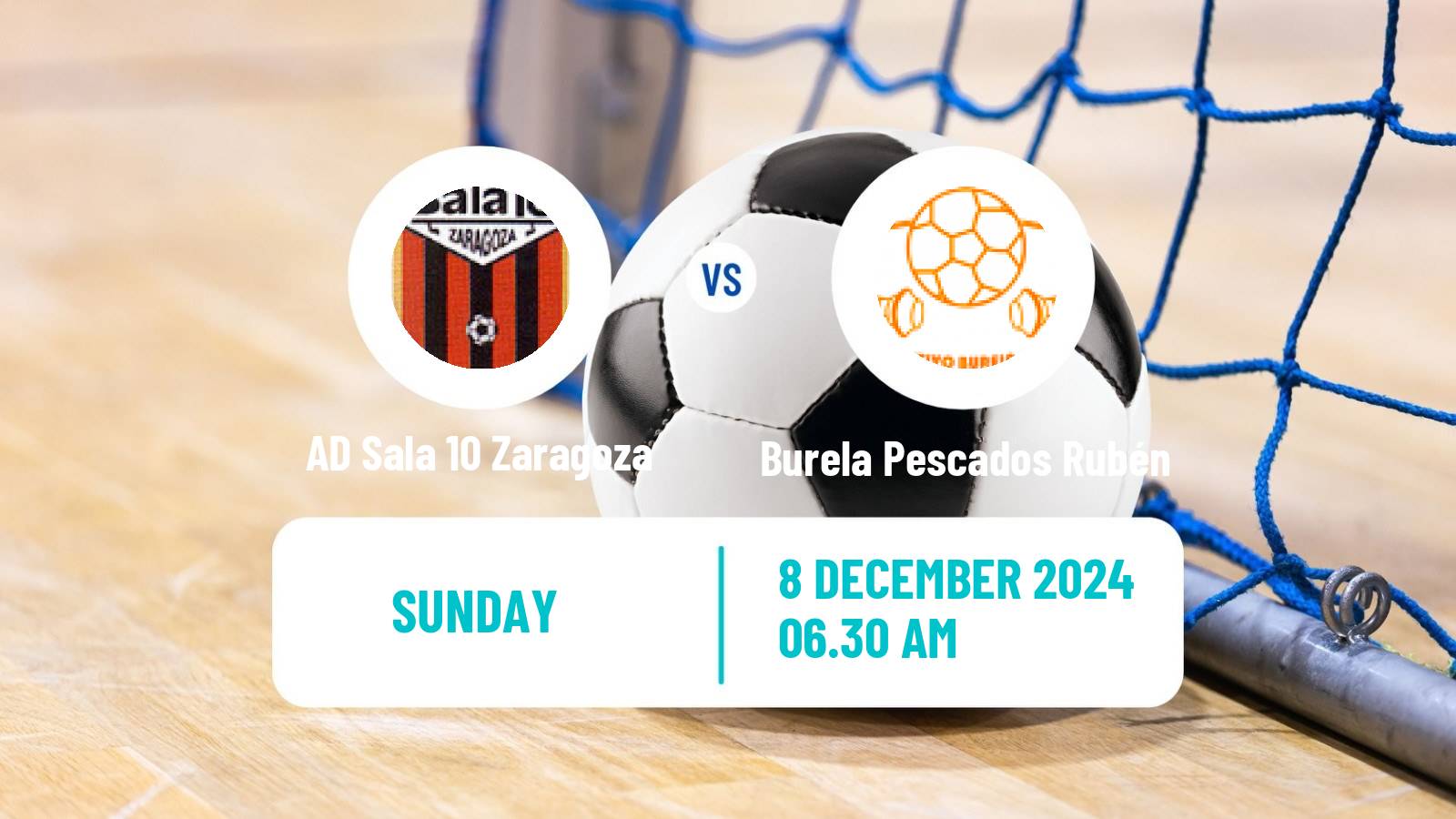 Futsal Spanish Primera Division Futsal AD Sala 10 Zaragoza - Burela Pescados Rubén