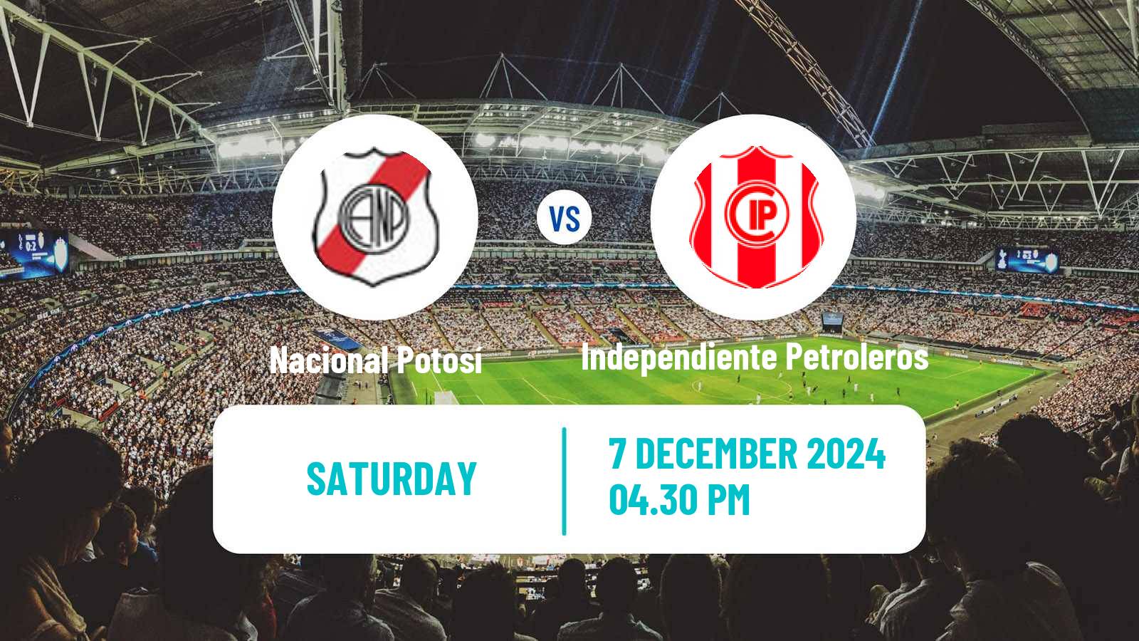 Soccer Bolivian Division Profesional Nacional Potosí - Independiente Petroleros