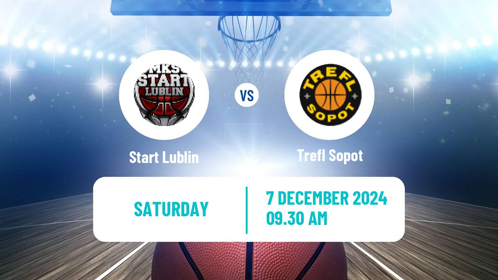 Basketball Polish Basket Liga Start Lublin - Trefl Sopot