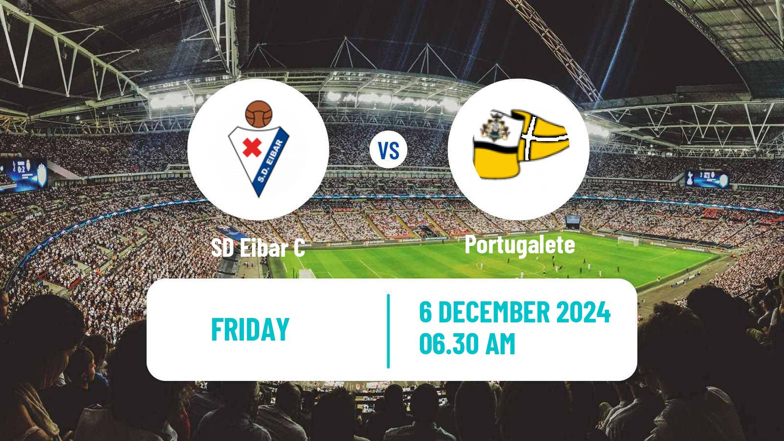 Soccer Spanish Tercera RFEF - Group 4 Eibar C - Portugalete