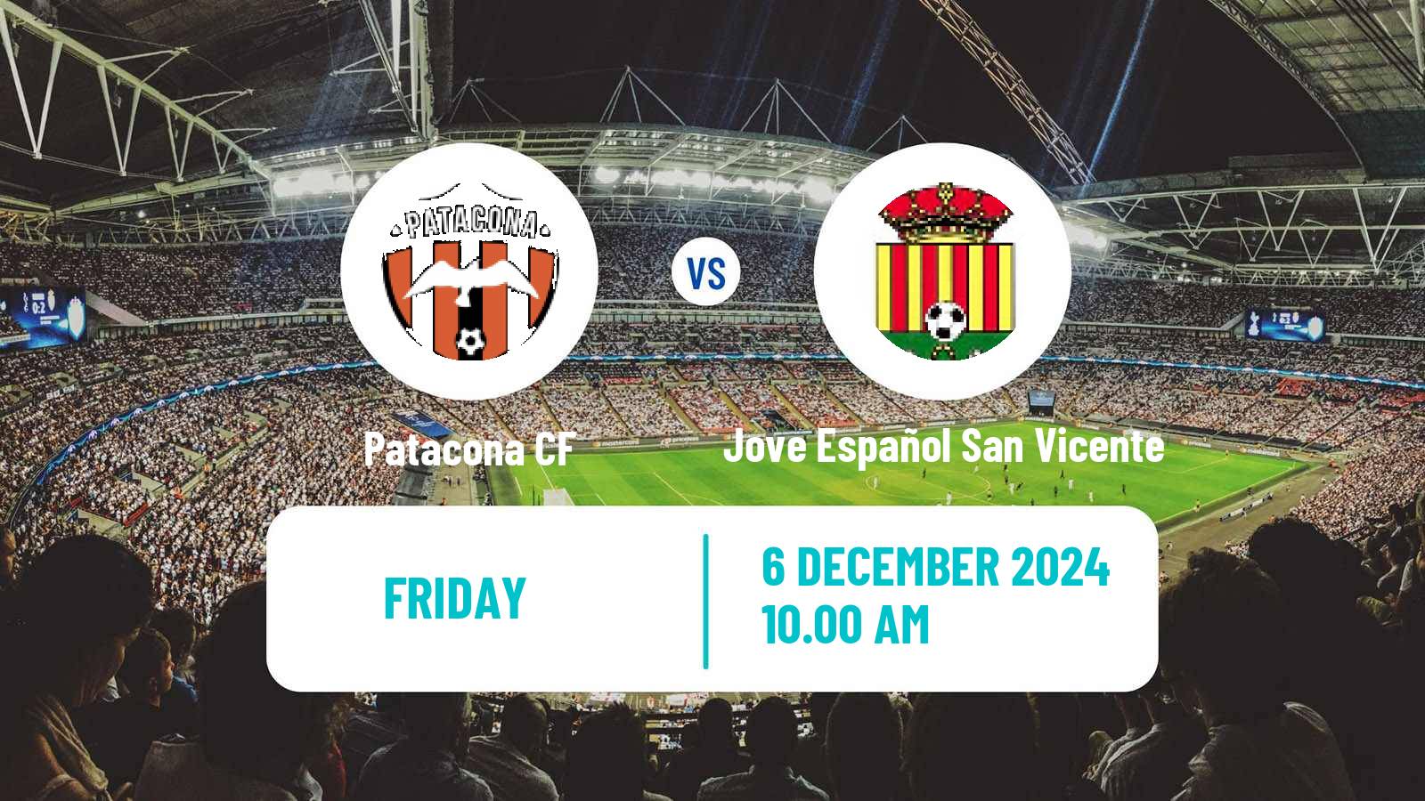 Soccer Spanish Tercera RFEF - Group 6 Patacona - Jove Español San Vicente