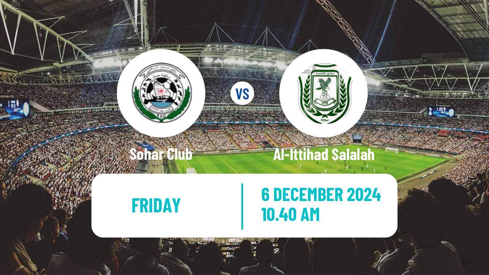 Soccer Omani Sultan Cup Sohar - Al-Ittihad Salalah