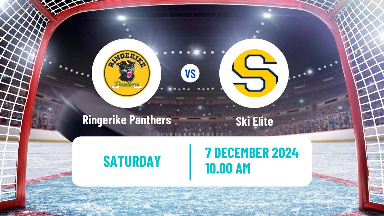 Hockey Norwegian Division 1 Hockey Ringerike Panthers - Ski Elite