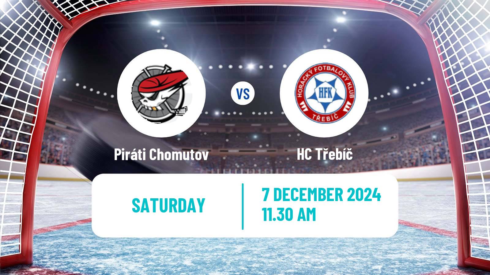 Hockey Czech Chance Liga Piráti Chomutov - Třebíč