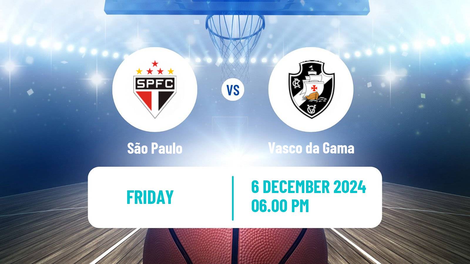 Basketball Brazilian NBB São Paulo - Vasco da Gama