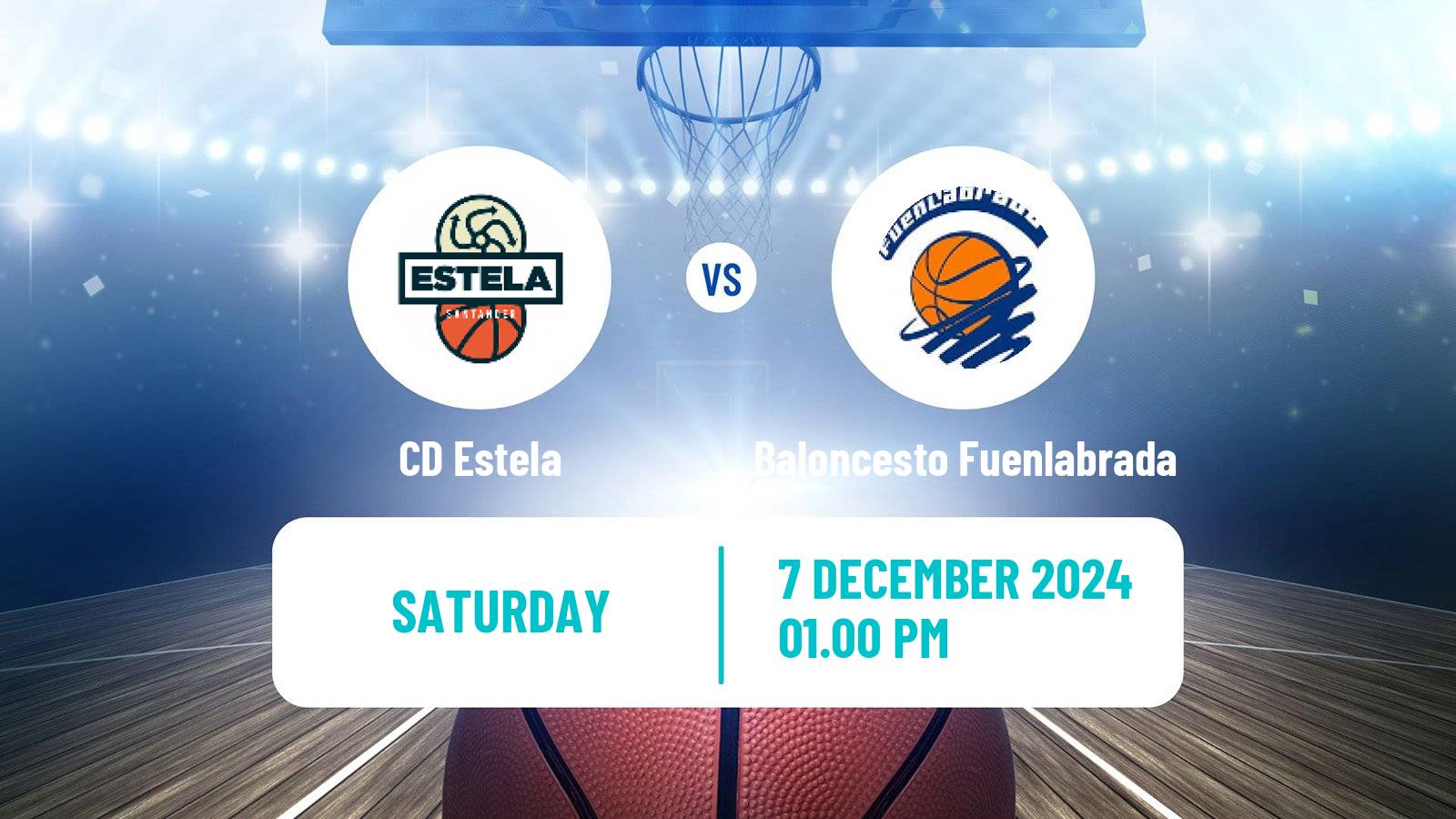 Basketball Spanish LEB Oro Estela - Baloncesto Fuenlabrada