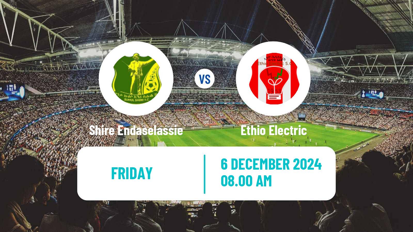 Soccer Ethiopian Premier League Shire Endaselassie - Ethio Electric