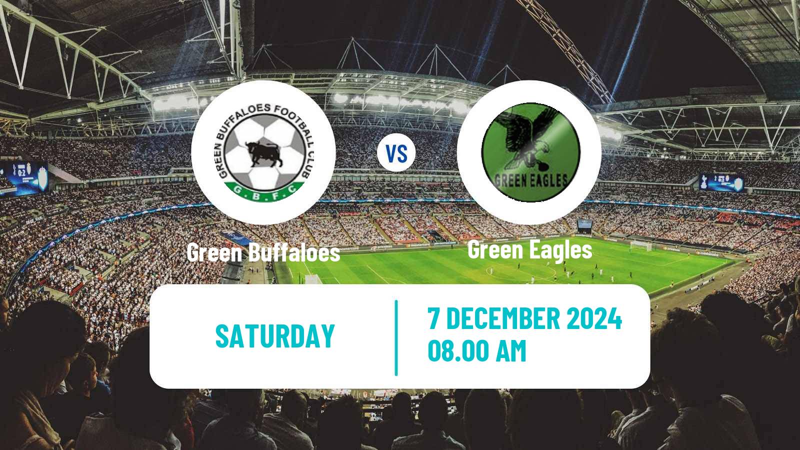 Soccer Zambian Premier League Green Buffaloes - Green Eagles