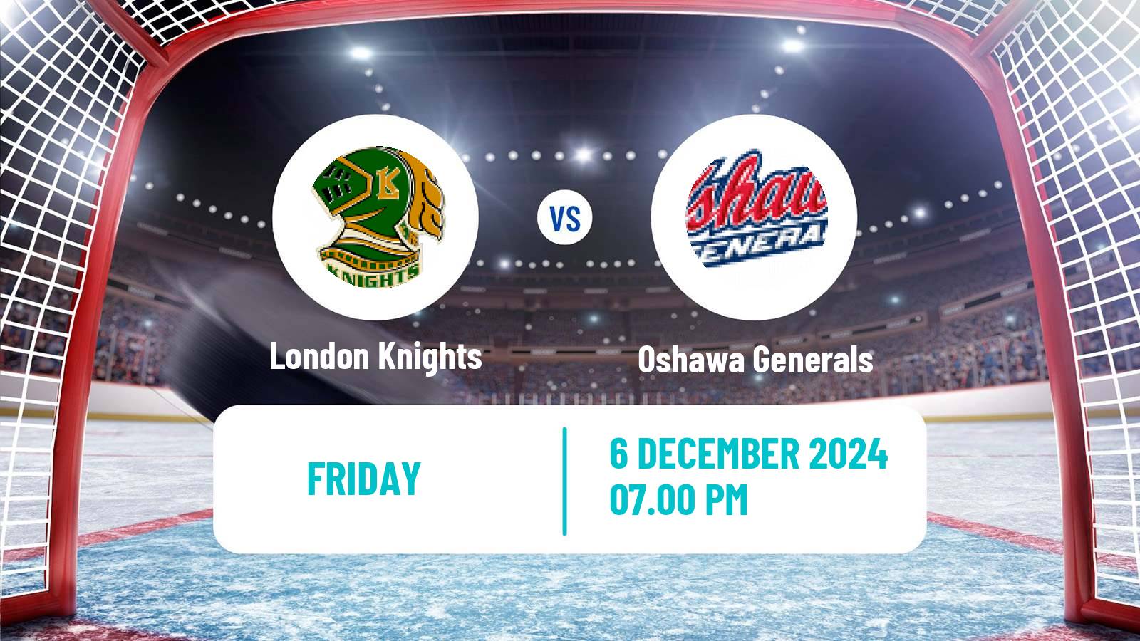 Hockey OHL London Knights - Oshawa Generals