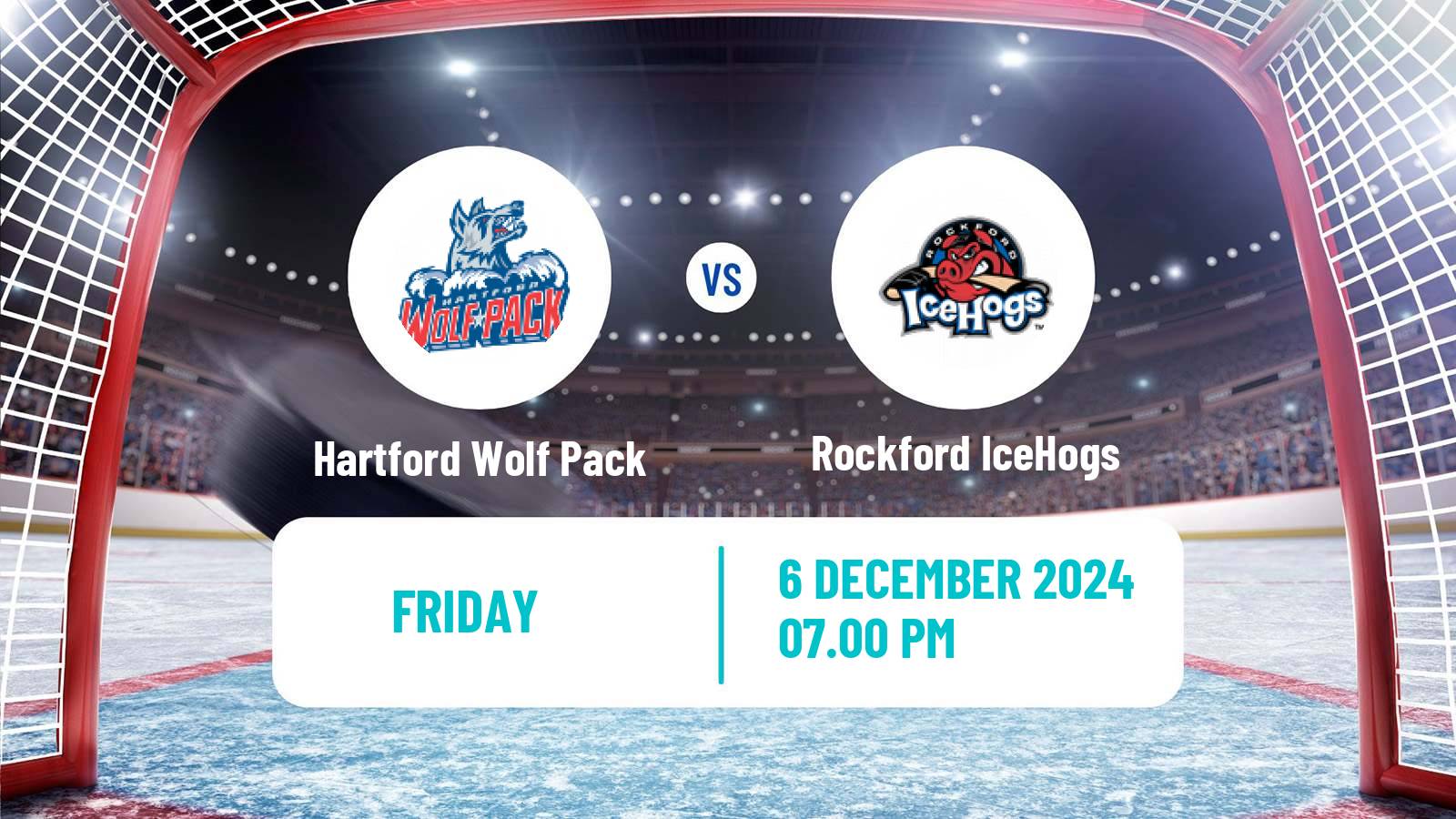 Hockey AHL Hartford Wolf Pack - Rockford IceHogs