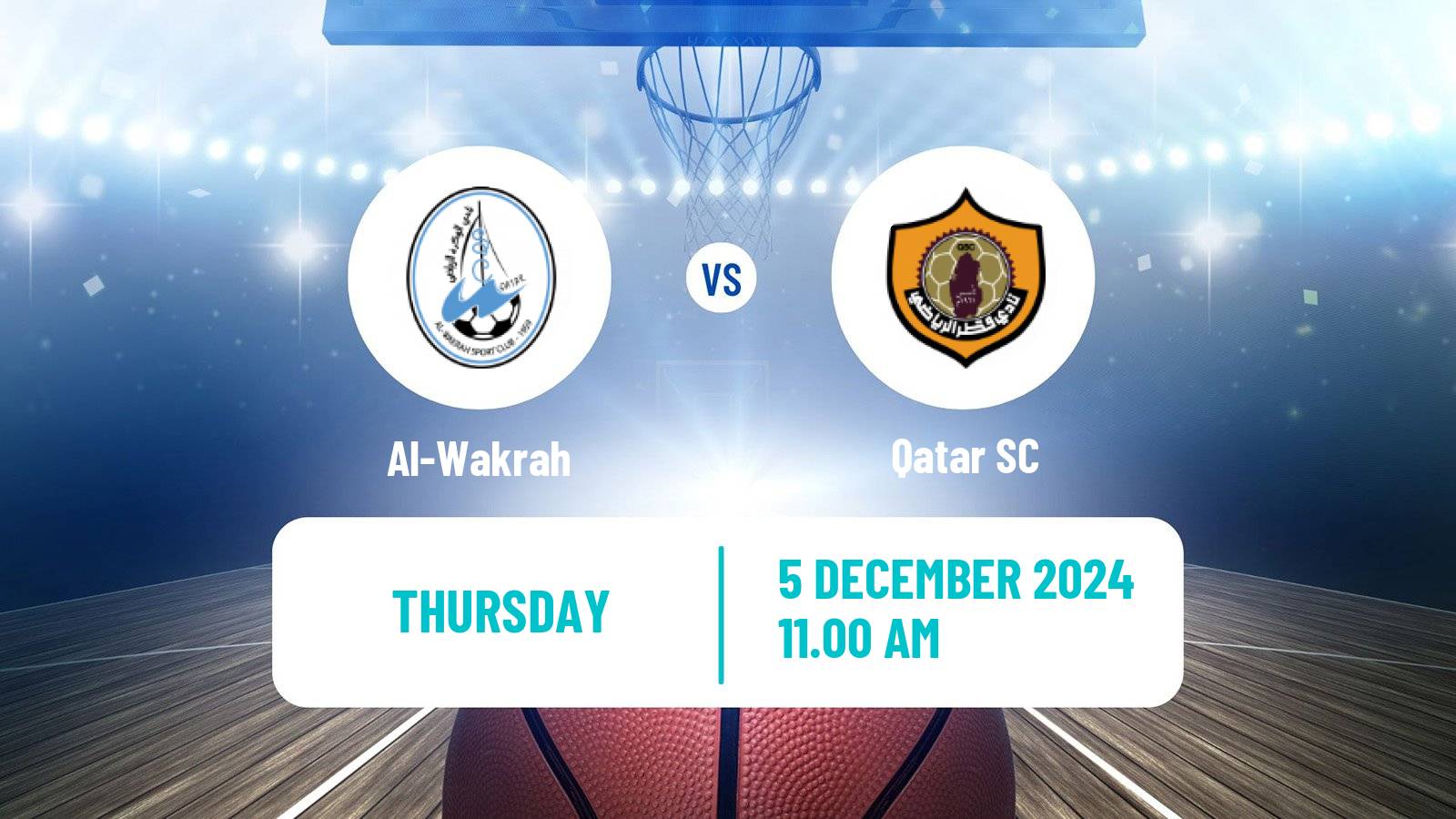 Basketball Qatar Basketball League Al-Wakrah - Qatar SC