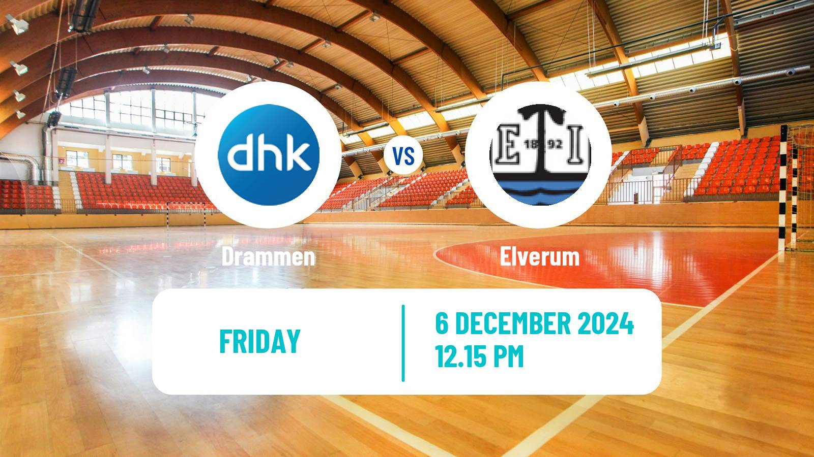 Handball Norwegian Eliteserien Handball Drammen - Elverum