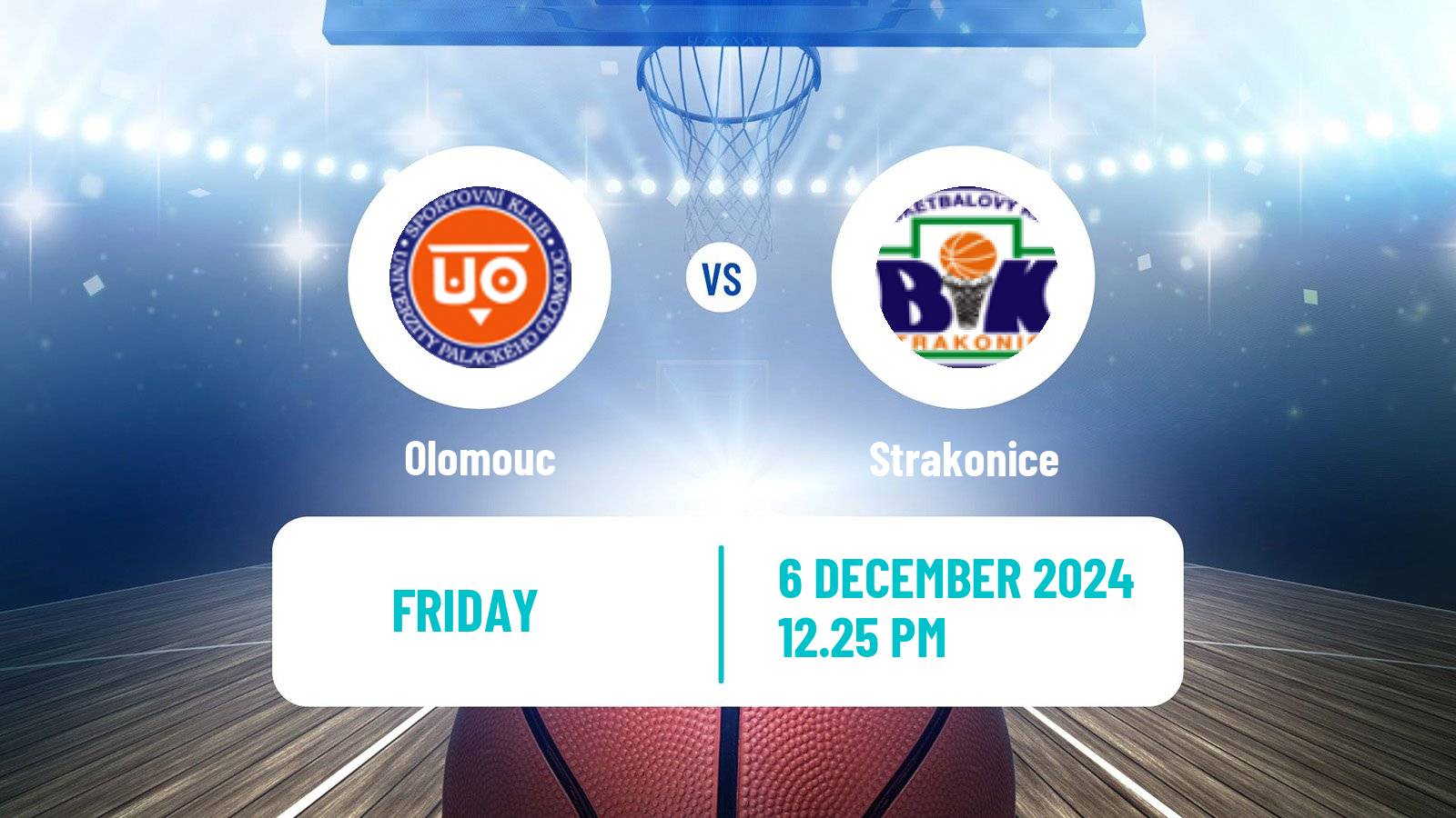 Basketball Czech 1 Liga Basketball Women Olomouc - Strakonice