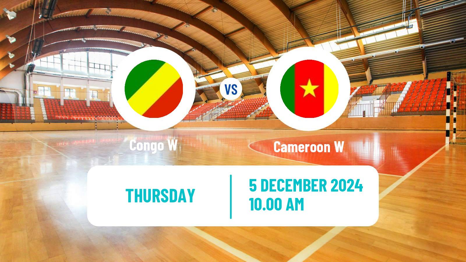 Handball African Championship Handball Women Congo W - Cameroon W