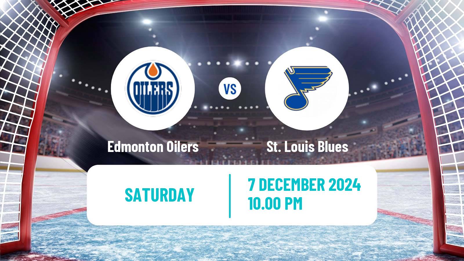 Hockey NHL Edmonton Oilers - St. Louis Blues