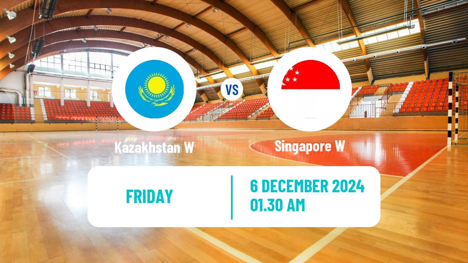 Handball Asian Championship Handball Women Kazakhstan W - Singapore W