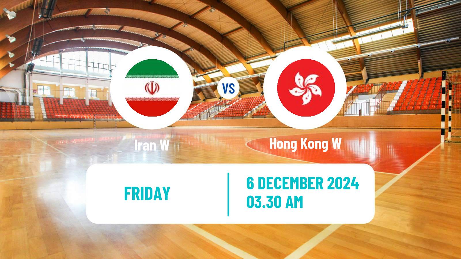 Handball Asian Championship Handball Women Iran W - Hong Kong W