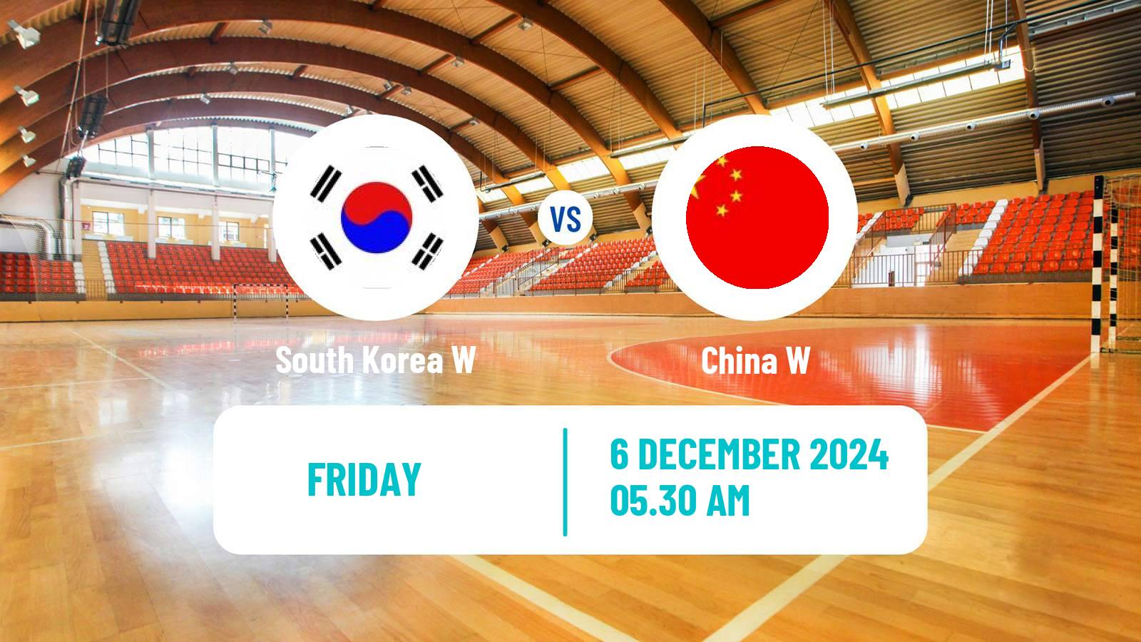 Handball Asian Championship Handball Women South Korea W - China W