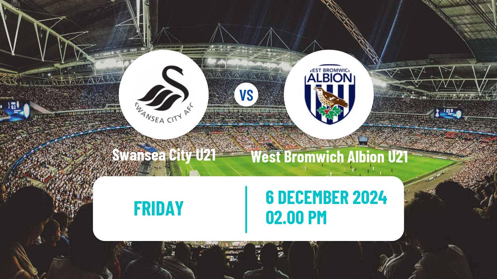 Soccer English Premier League Cup Swansea City U21 - West Bromwich Albion U21