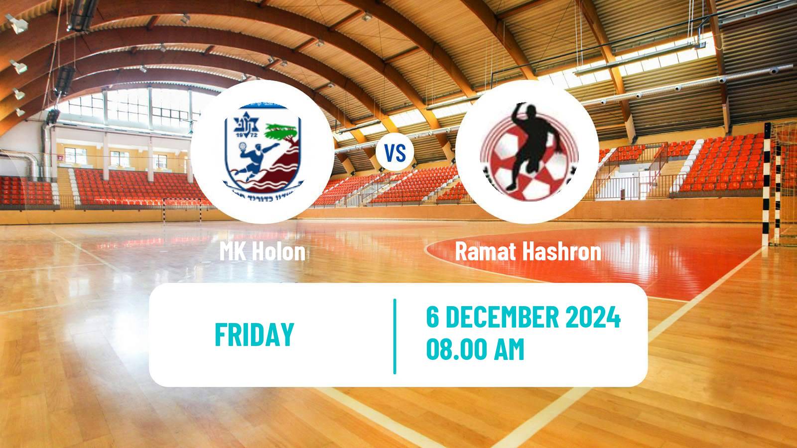 Handball Israeli Division 1 Handball MK Holon - Ramat Hashron