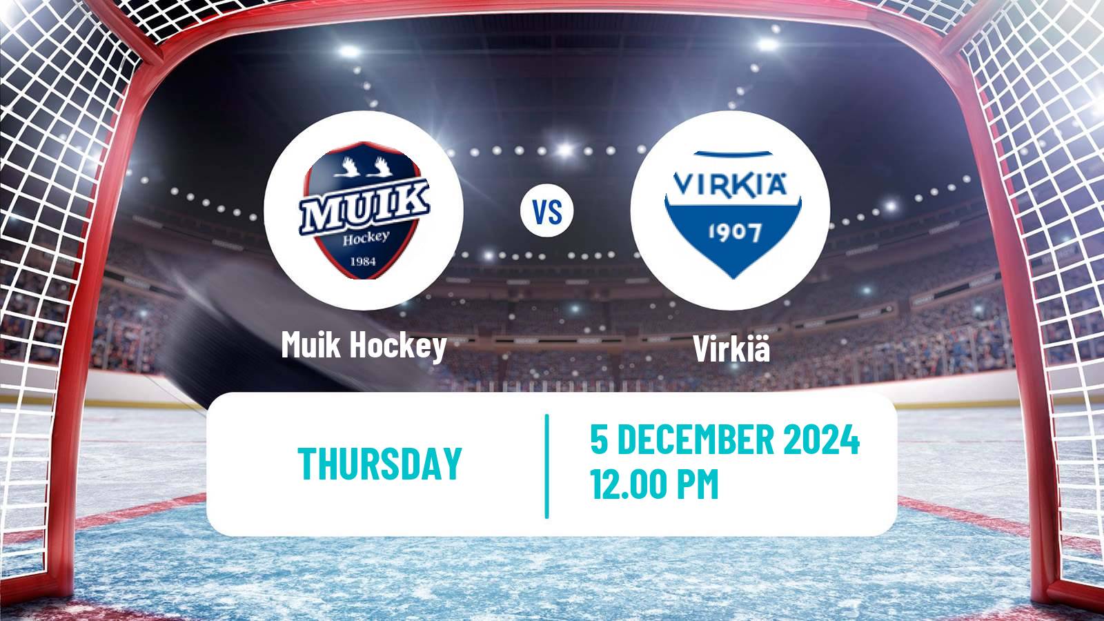 Hockey Finnish Suomi-sarja Muik Hockey - Virkiä