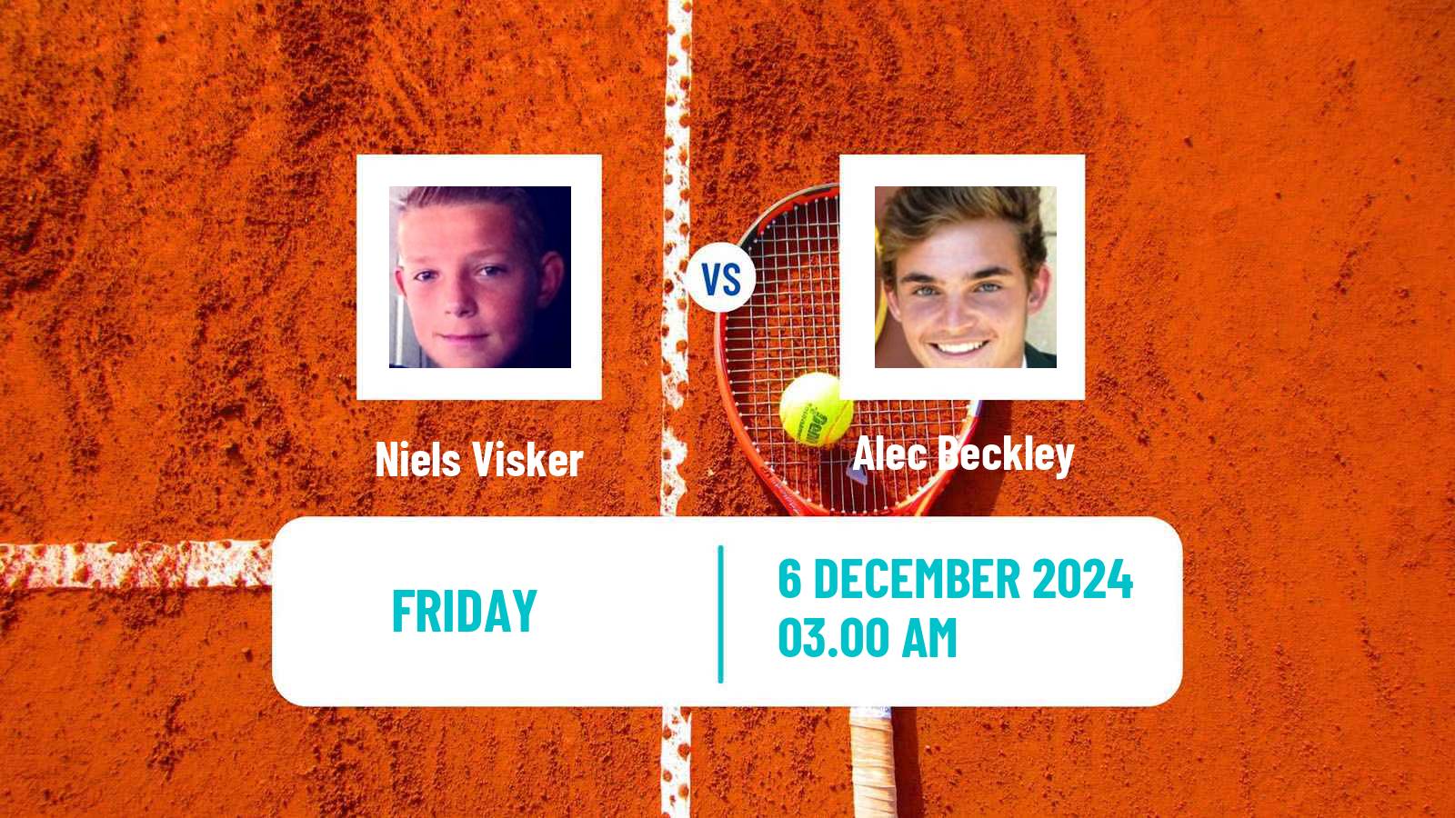 Tennis ITF M15 Stellenbosch Men Niels Visker - Alec Beckley