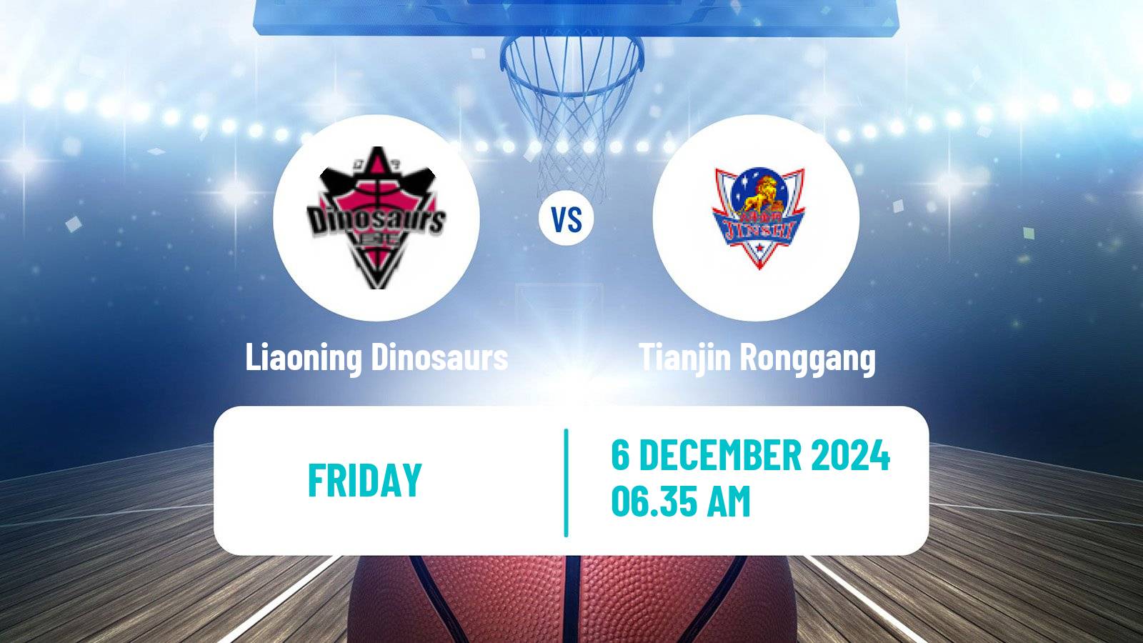 Basketball CBA Liaoning Dinosaurs - Tianjin Ronggang