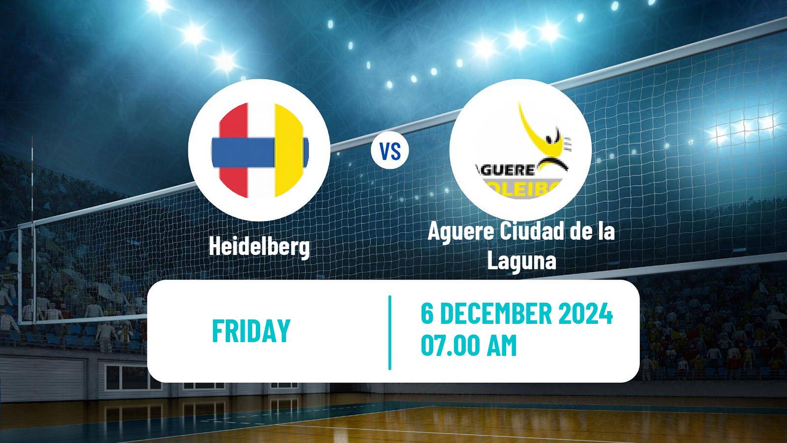 Volleyball Spanish SuperLiga Volleyball Women Heidelberg - Aguere Ciudad de la Laguna