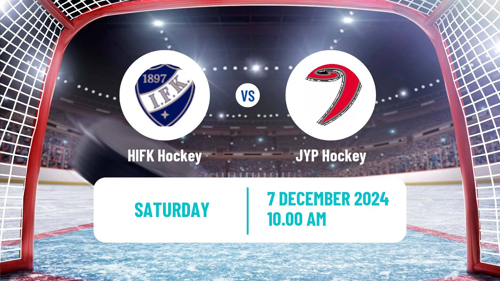 Hockey Finnish SM-liiga HIFK - JYP