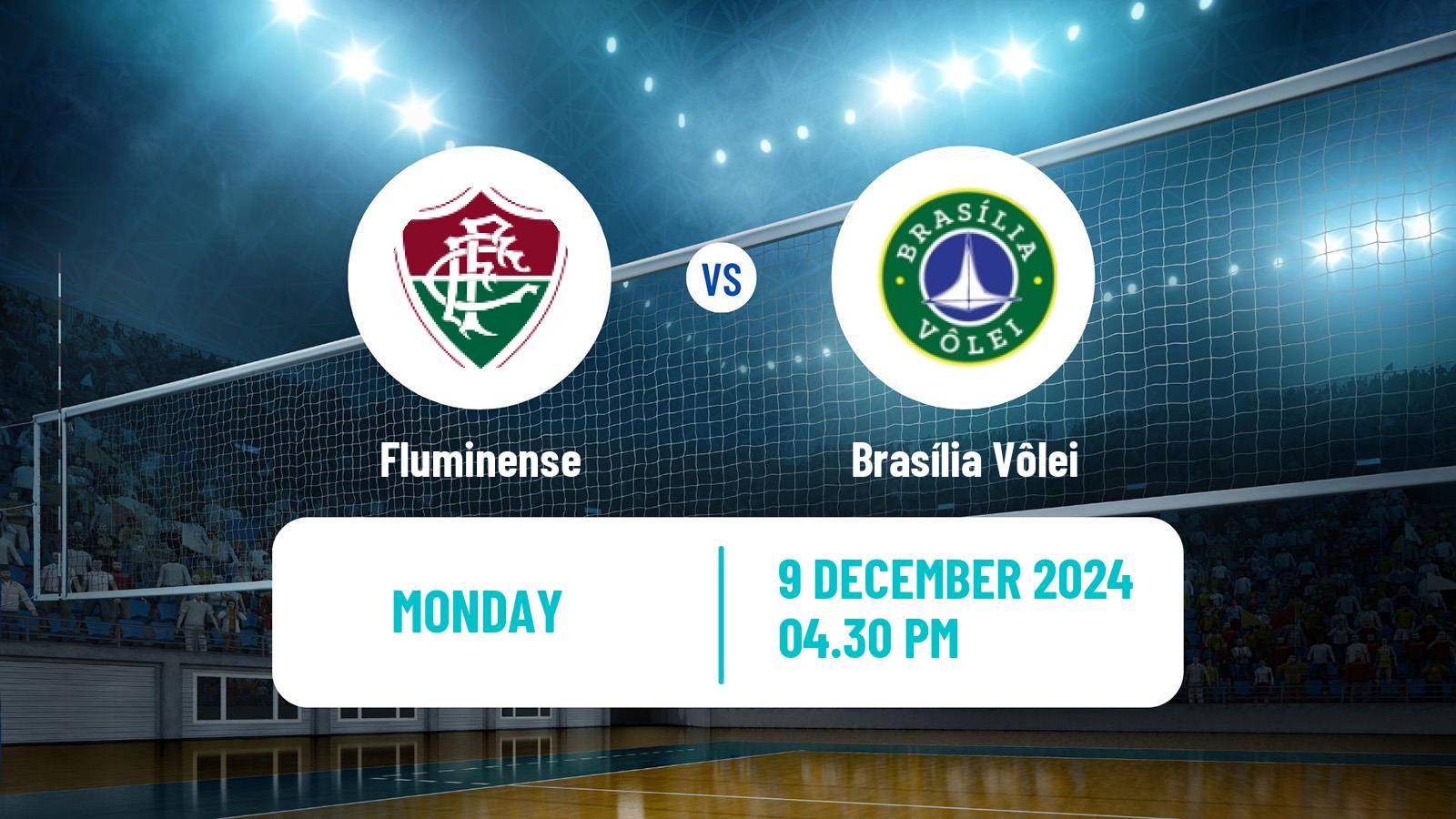 Volleyball Brazilian SuperLiga Volleyball Women Fluminense - Brasília Vôlei