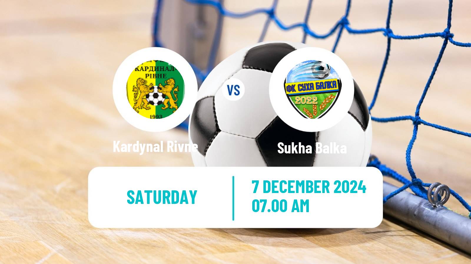 Futsal Ukrainian Extra Liga Futsal Kardynal Rivne - Sukha Balka