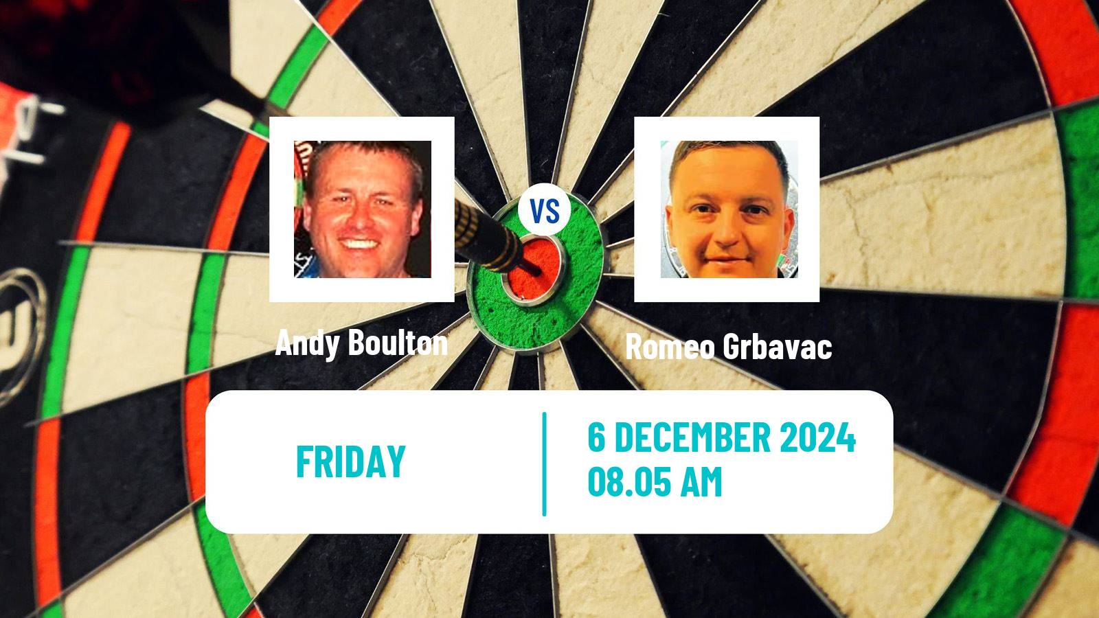 Darts Modus Super Series Andy Boulton - Romeo Grbavac