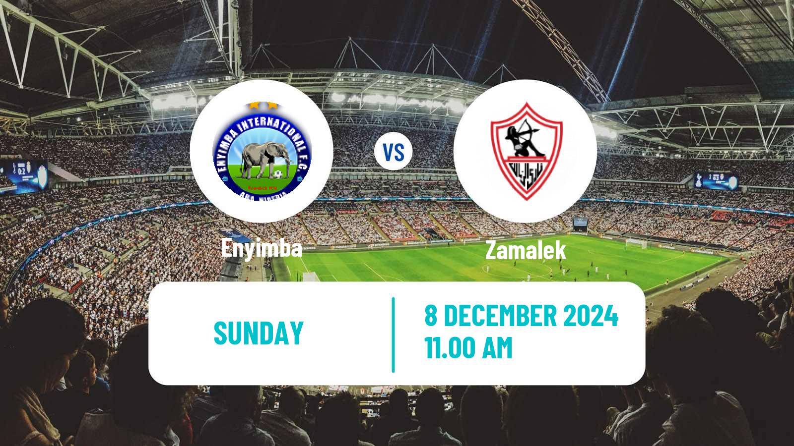 Soccer CAF Confederation Cup Enyimba - Zamalek