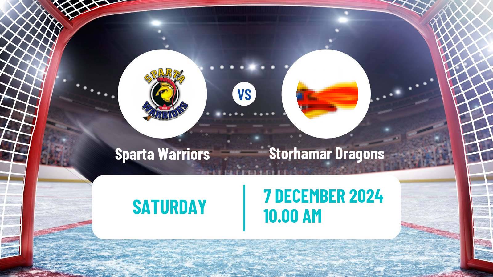 Hockey Norwegian Ligaen Hockey Sparta Warriors - Storhamar Dragons