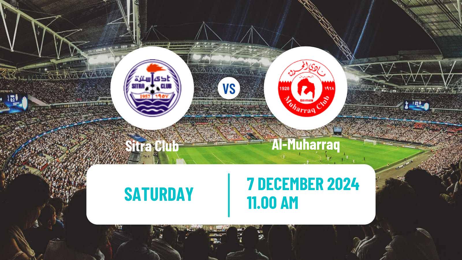 Soccer Bahraini Premier League Sitra - Al-Muharraq