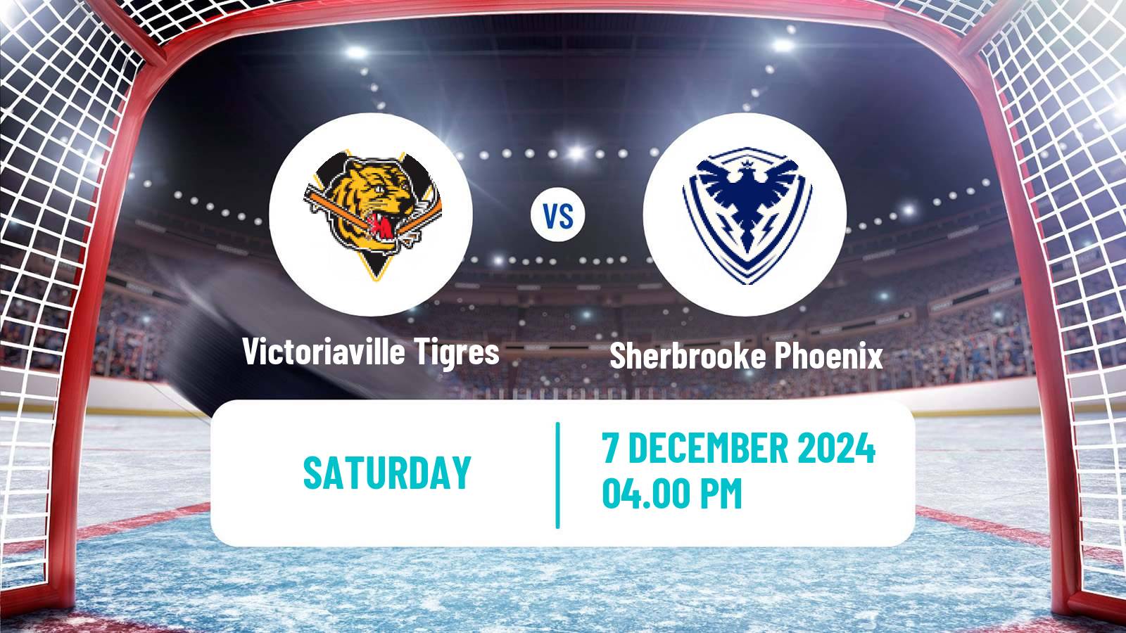 Hockey QMJHL Victoriaville Tigres - Sherbrooke Phoenix