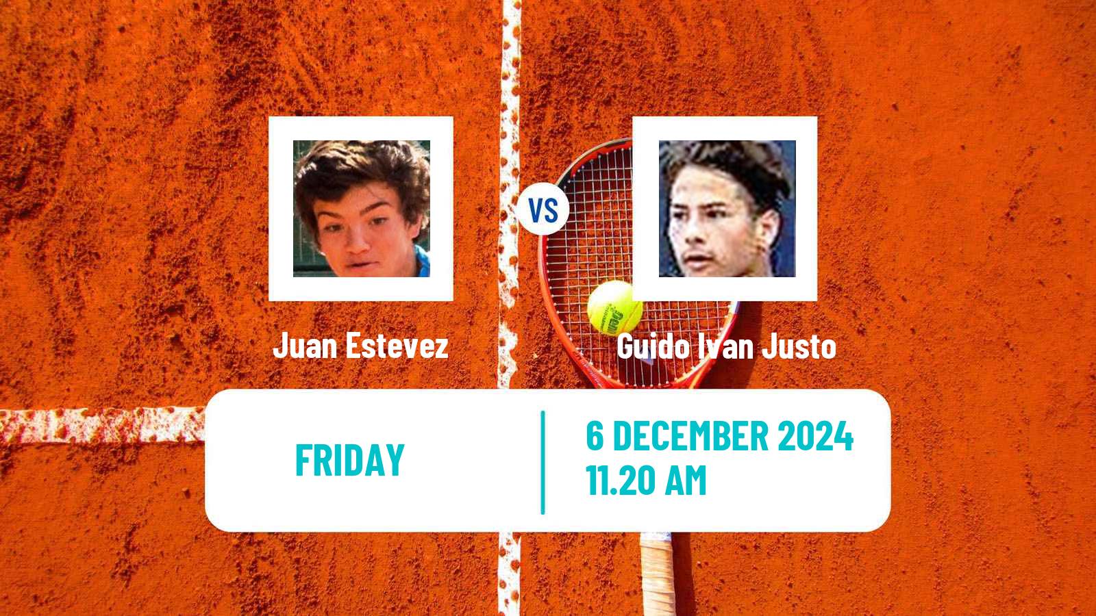 Tennis ITF M15 Santiago 3 Men Juan Estevez - Guido Ivan Justo