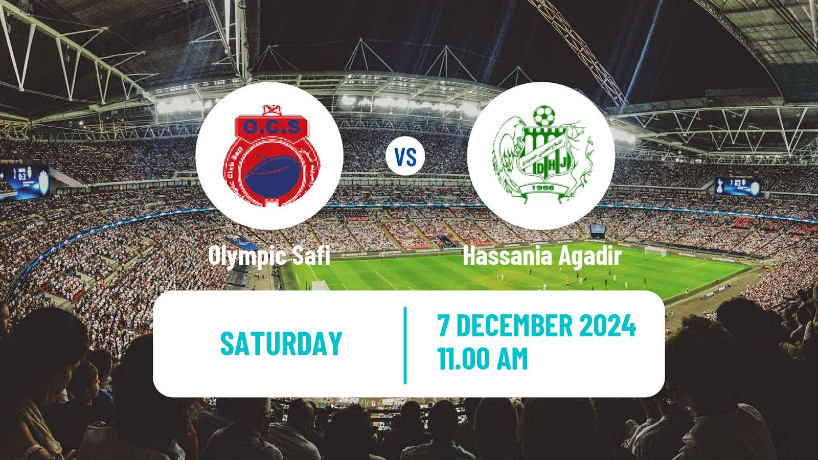 Soccer Moroccan Botola Olympic Safi - Hassania Agadir