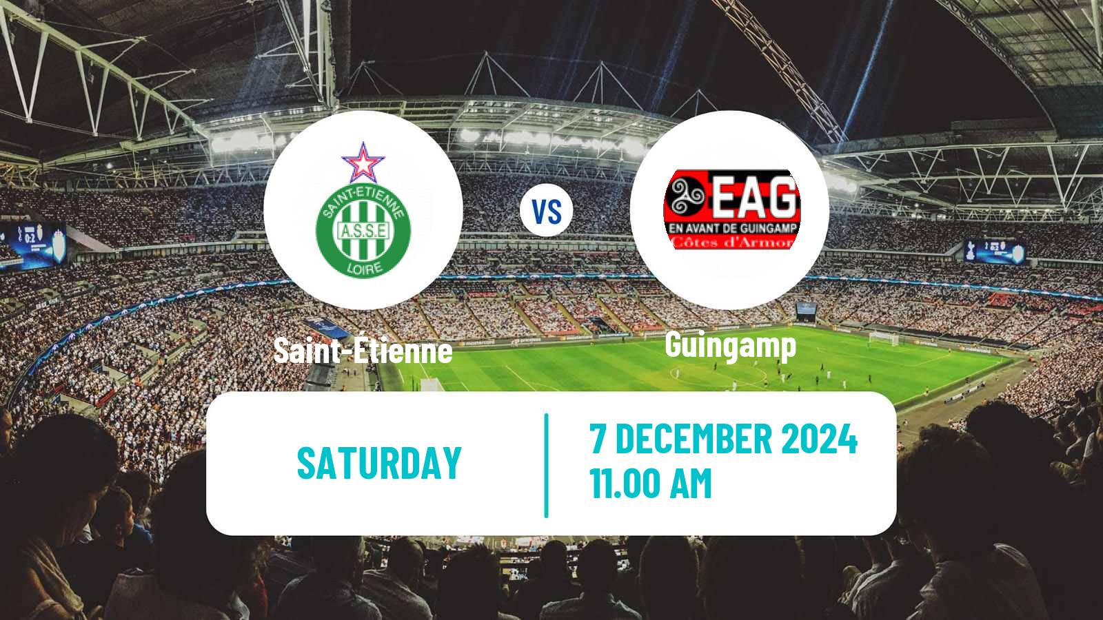 Soccer French Division 1 Women Saint-Étienne - Guingamp