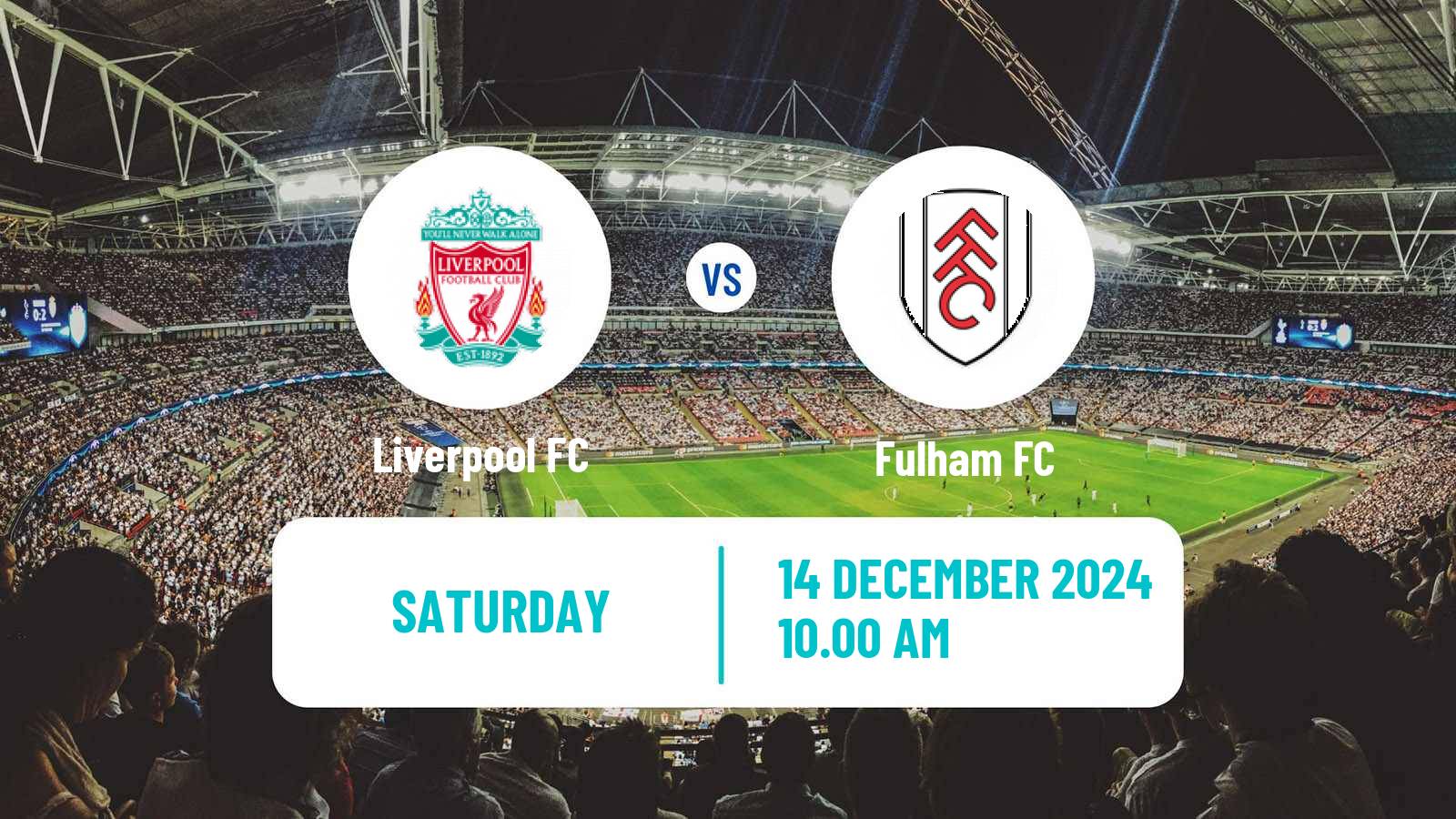 Soccer English Premier League Liverpool - Fulham