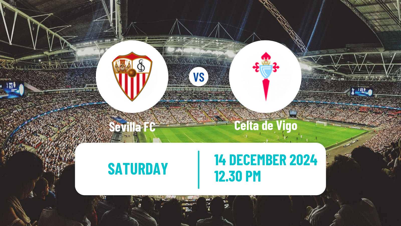 Soccer Spanish LaLiga Sevilla - Celta de Vigo