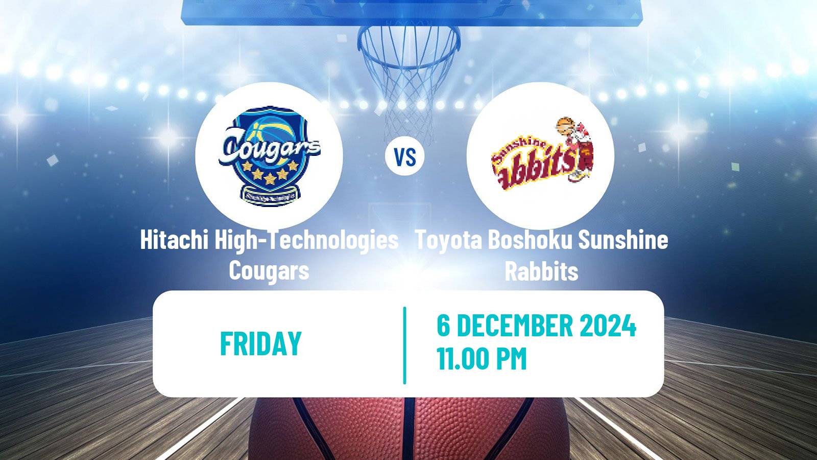 Basketball Japan W League Basketball Hitachi High-Technologies Cougars - Toyota Boshoku Sunshine Rabbits