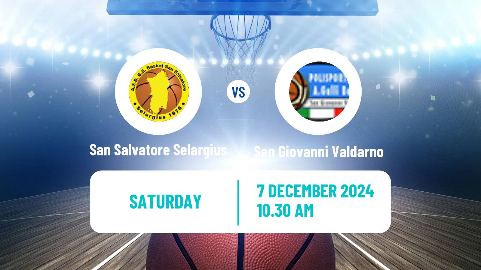 Basketball Serie A2 Basketball Women Group A San Salvatore Selargius - San Giovanni Valdarno