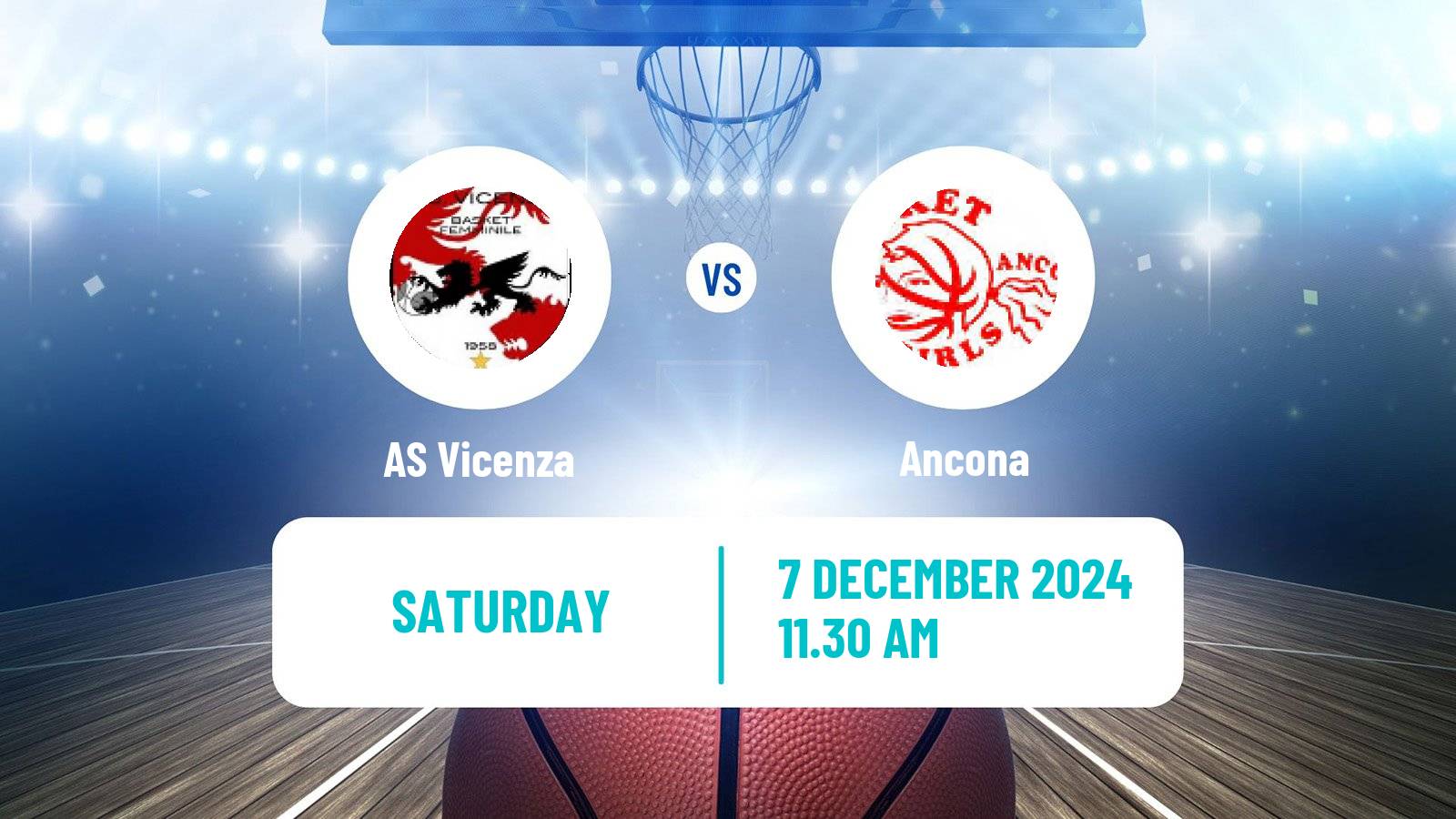 Basketball Serie A2 Basketball Women Group B Vicenza - Ancona